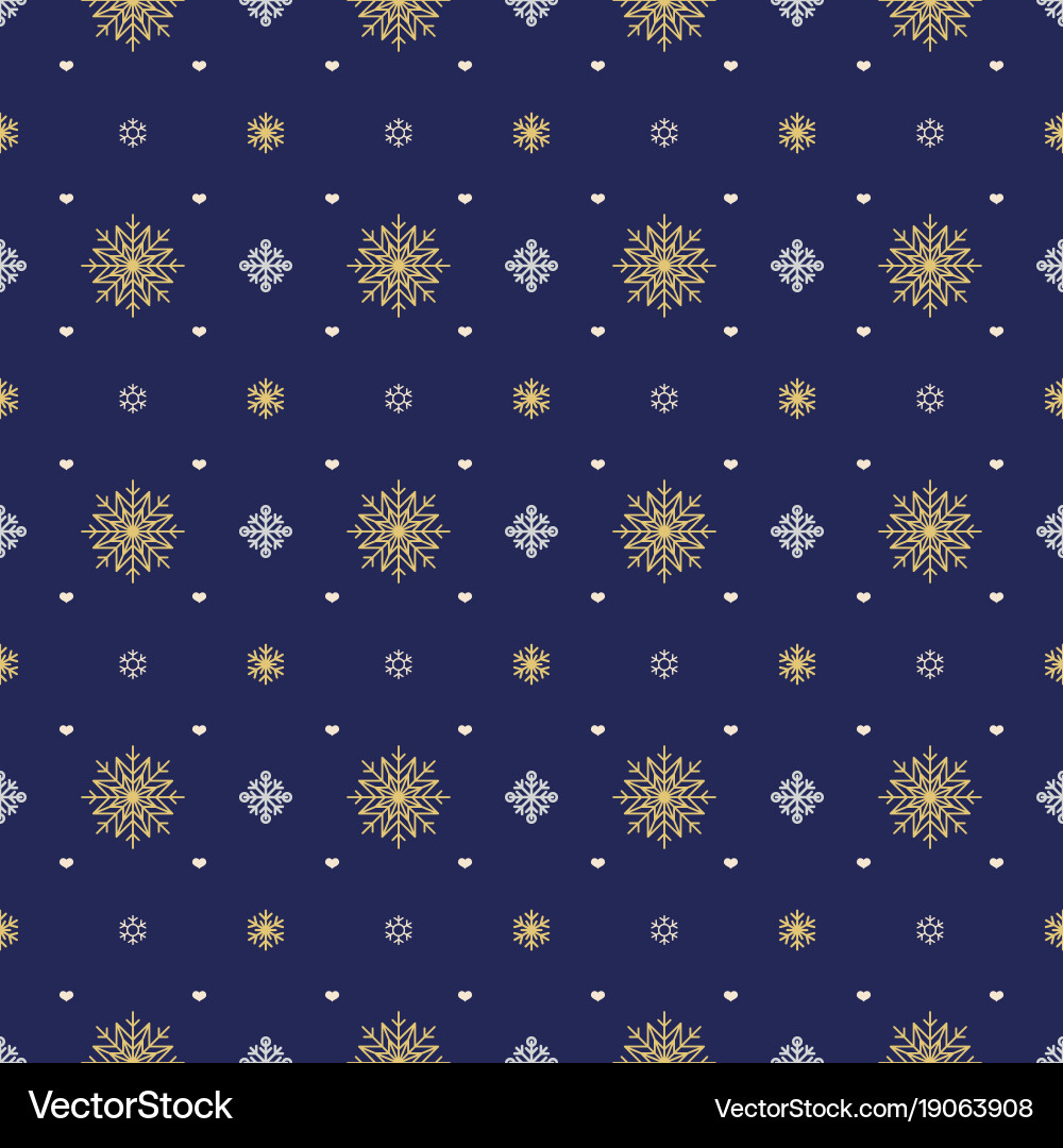 Christmas retro seamless pattern background Vector Image