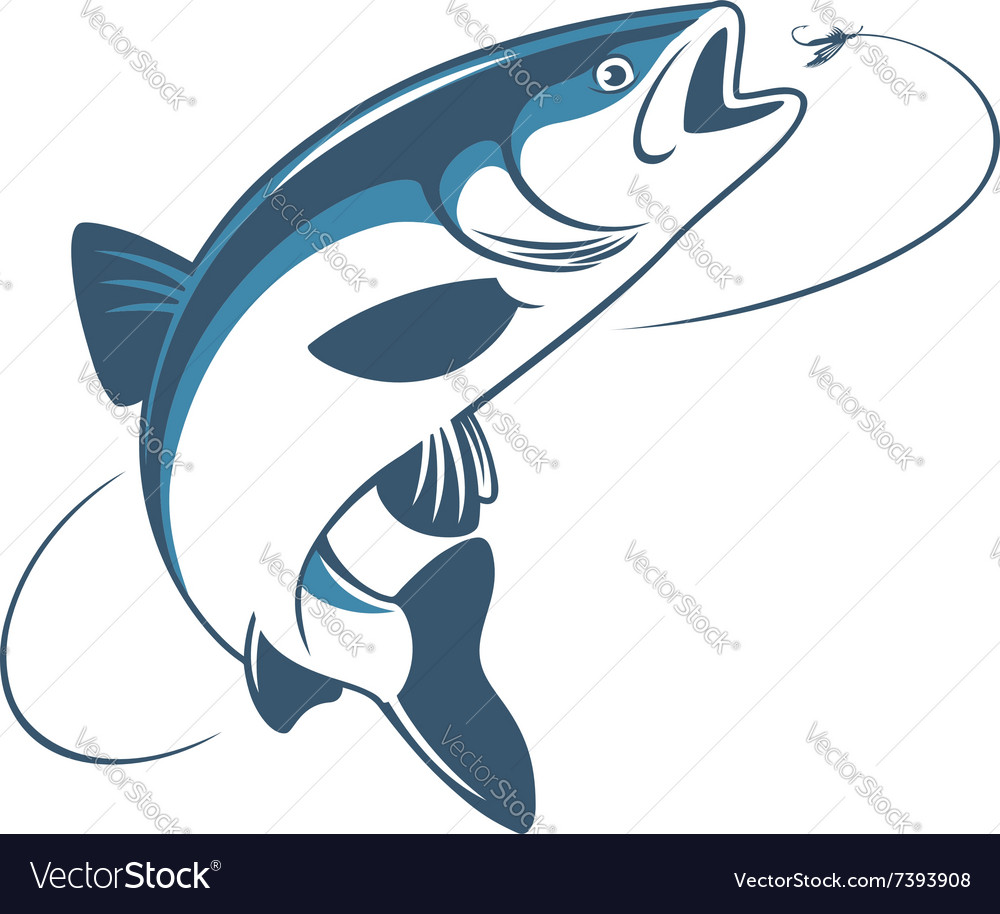 Fish chub Royalty Free Vector Image - VectorStock