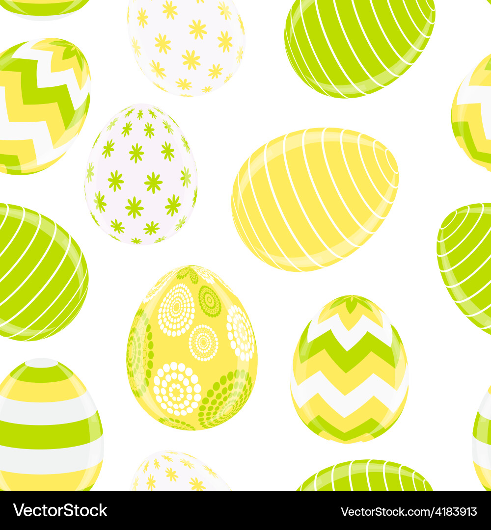 Beautiful easter egg background Royalty Free Vector Image
