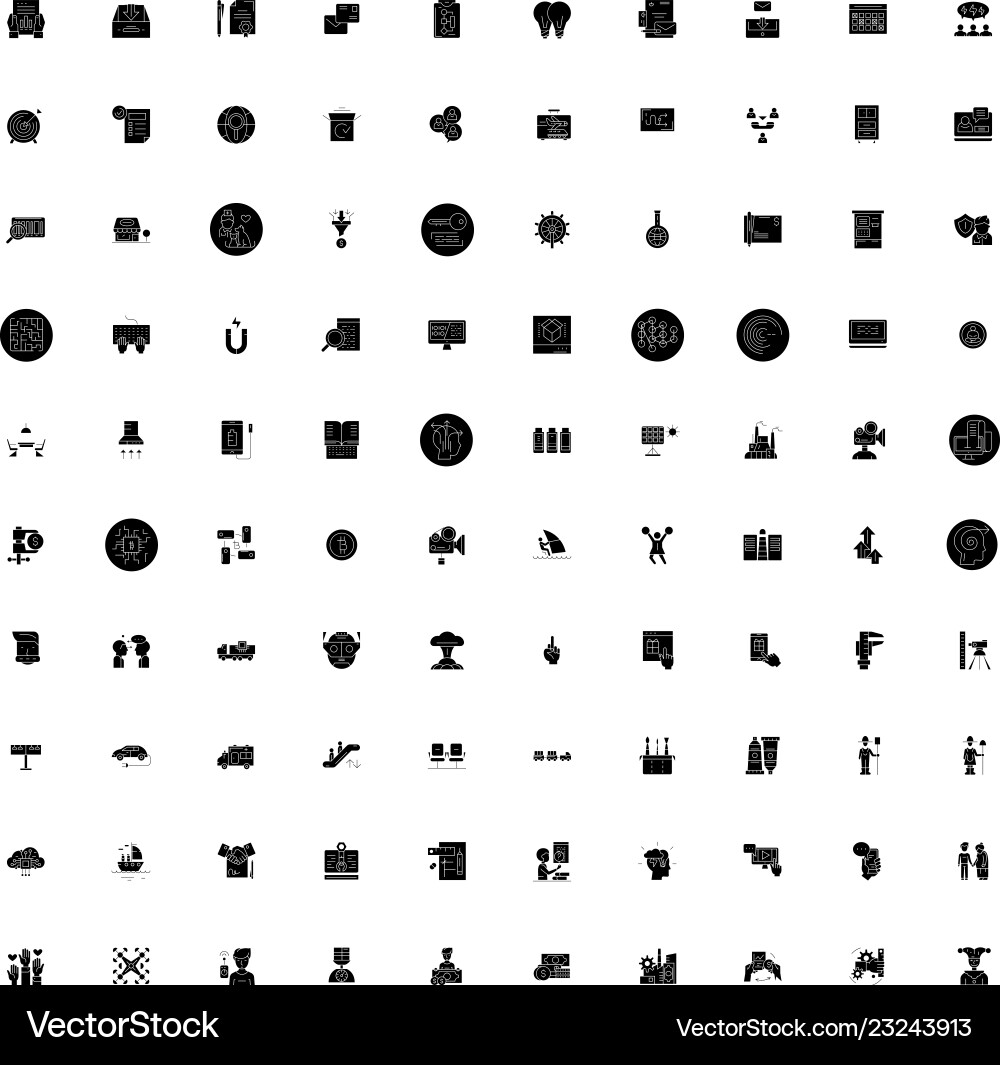 Solar panel black concept icon panel Royalty Free Vector