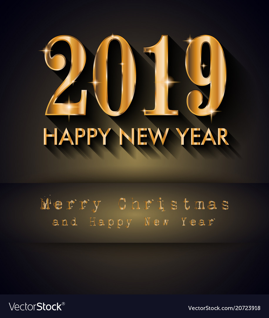 2019 happy new year background for your seasonal