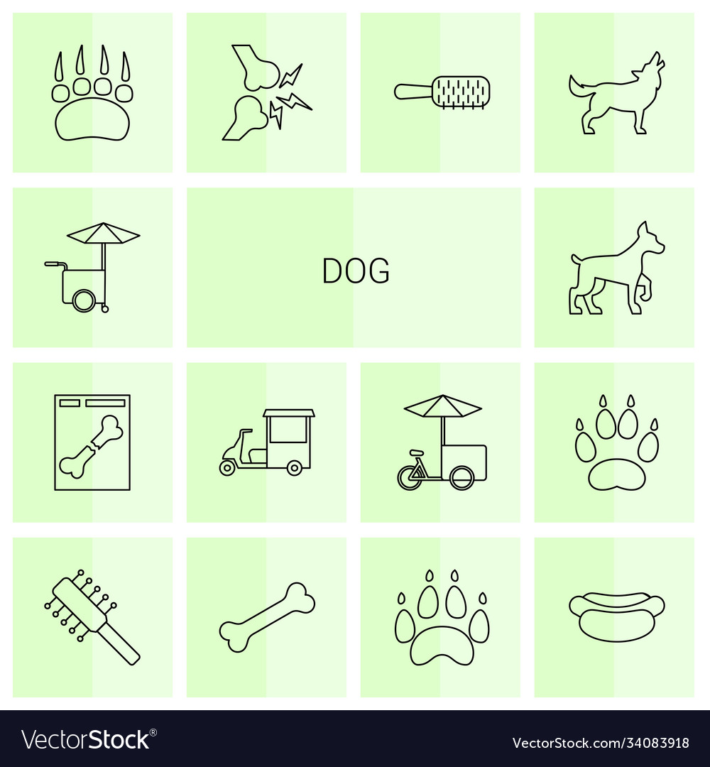 Dog icons