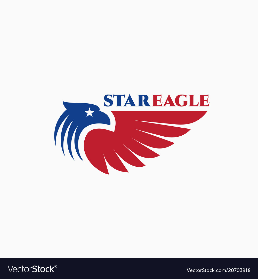 Eagle logo Royalty Free Vector Image - VectorStock