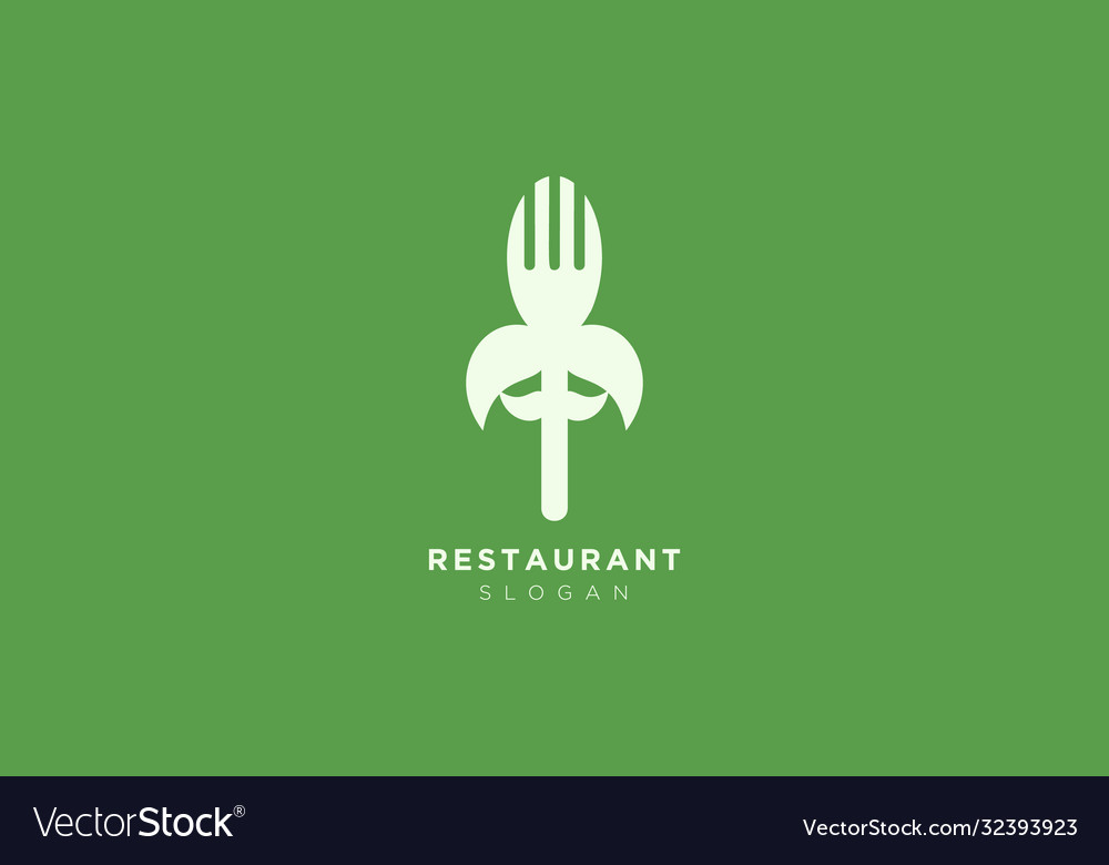 Entwerfen Sie ein Restaurant-Logo mit Löffelblättern