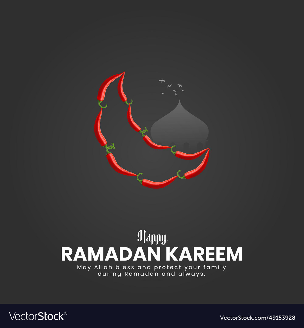 Ramadan kareem kreatives Design für soziale Medien