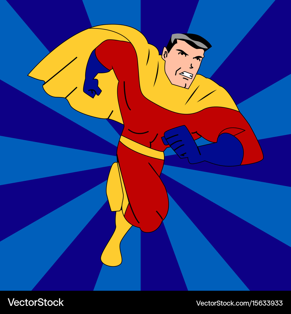 Superhero Royalty Free Vector Image - VectorStock