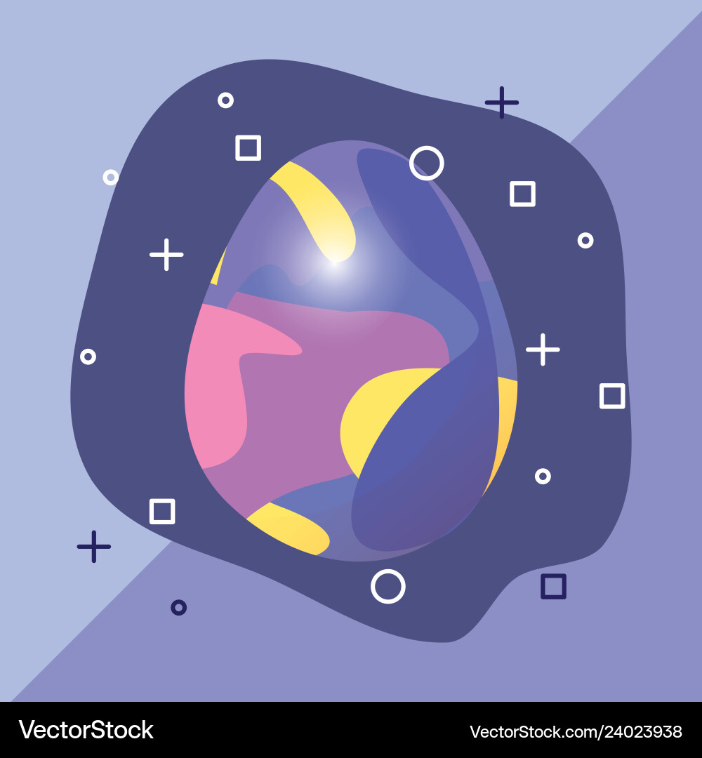 Happy easter card Royalty Free Vector Image - VectorStock