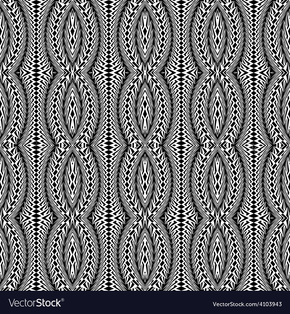 Design seamless monochrome stripy pattern