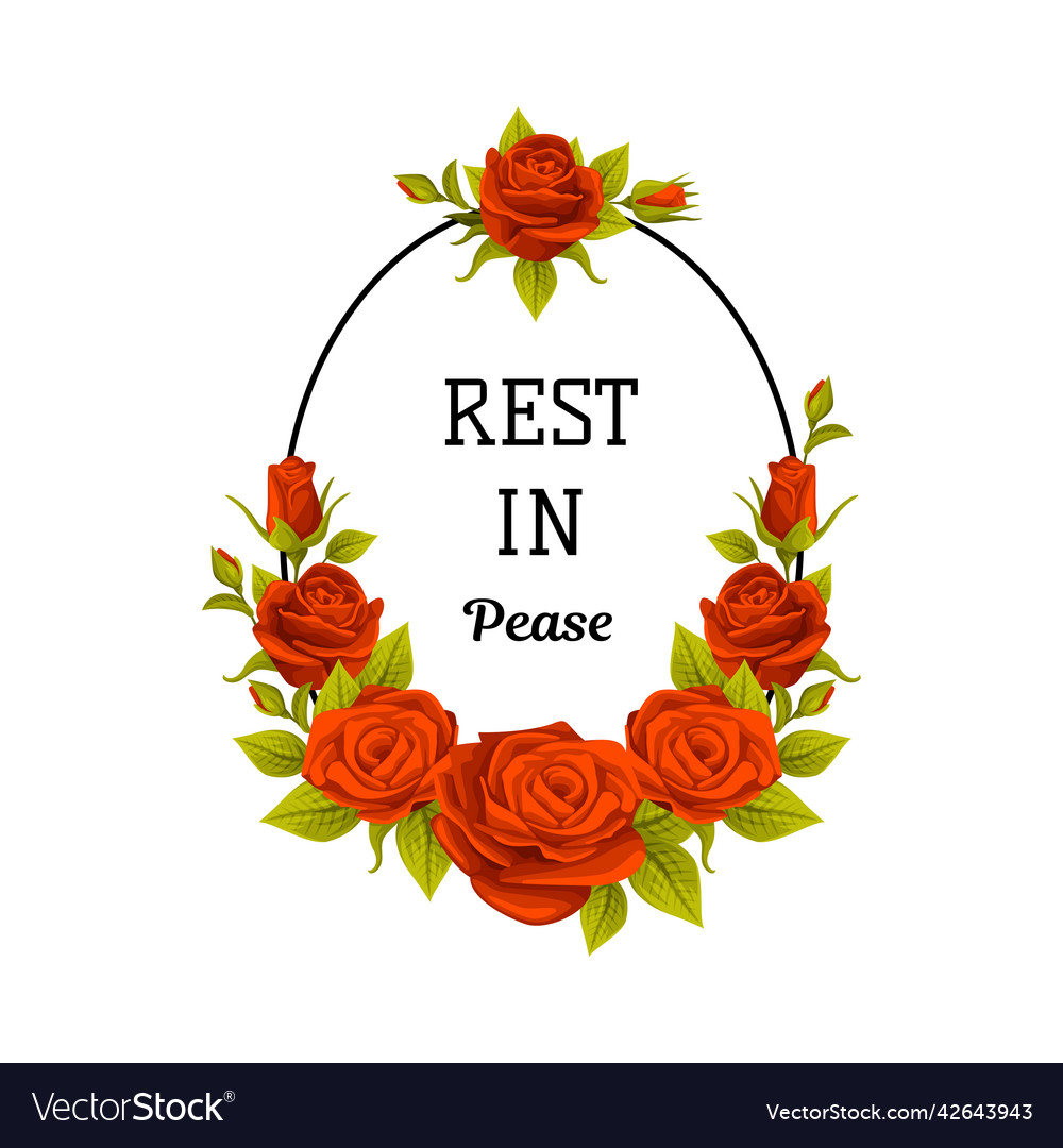 Funeral Card Rip Vector PNG Images, Funeral Frame Or Obituary Floral Wreath  And Rip Card, Frame Drawing, Floral Drawing, Wreath Drawing PNG Image For  Free Download