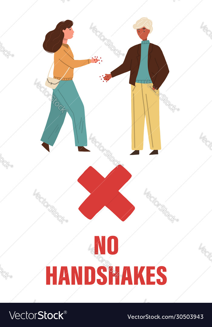 No handshakes