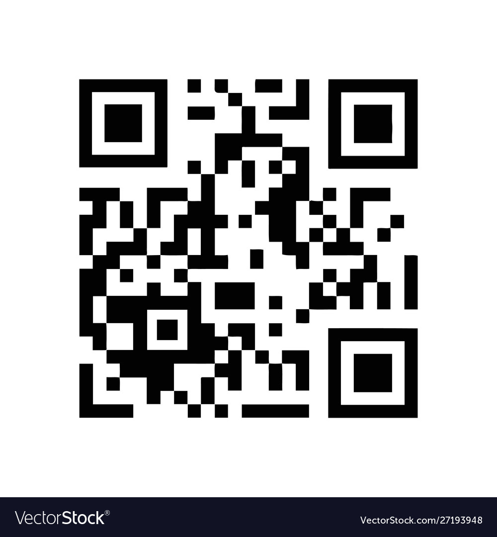 Bar code scanner icon or-code Royalty Free Vector Image