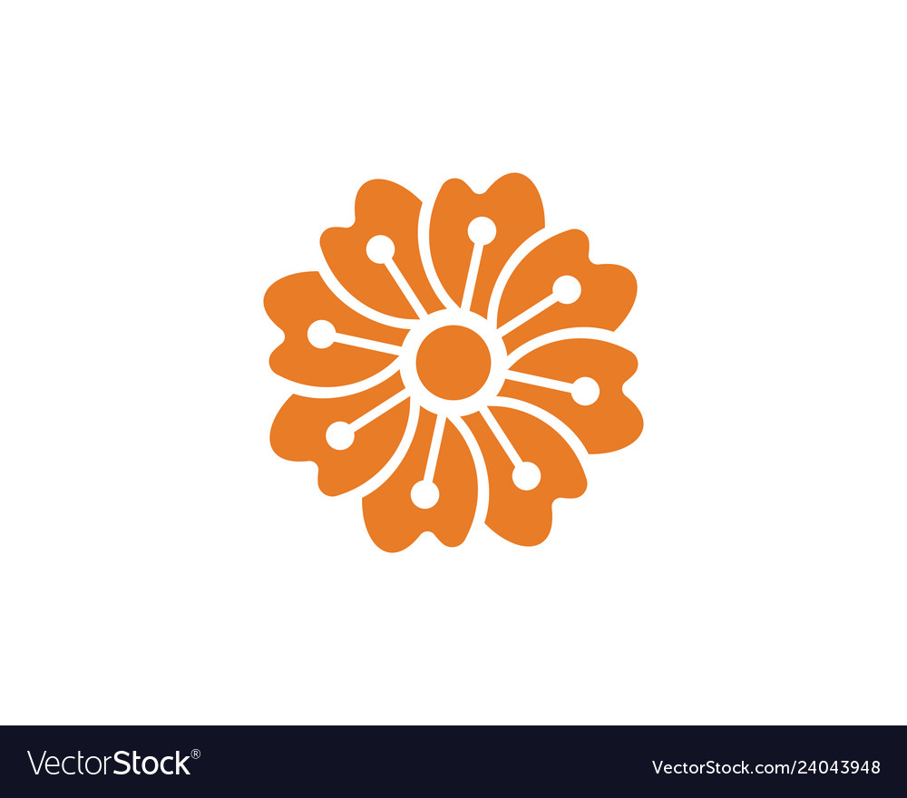 Flower icon design