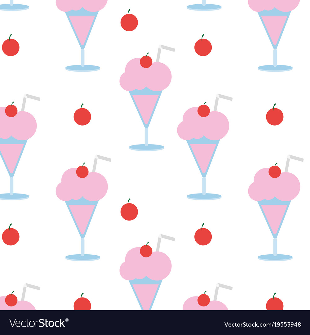 Milkshake background design Royalty Free Vector Image