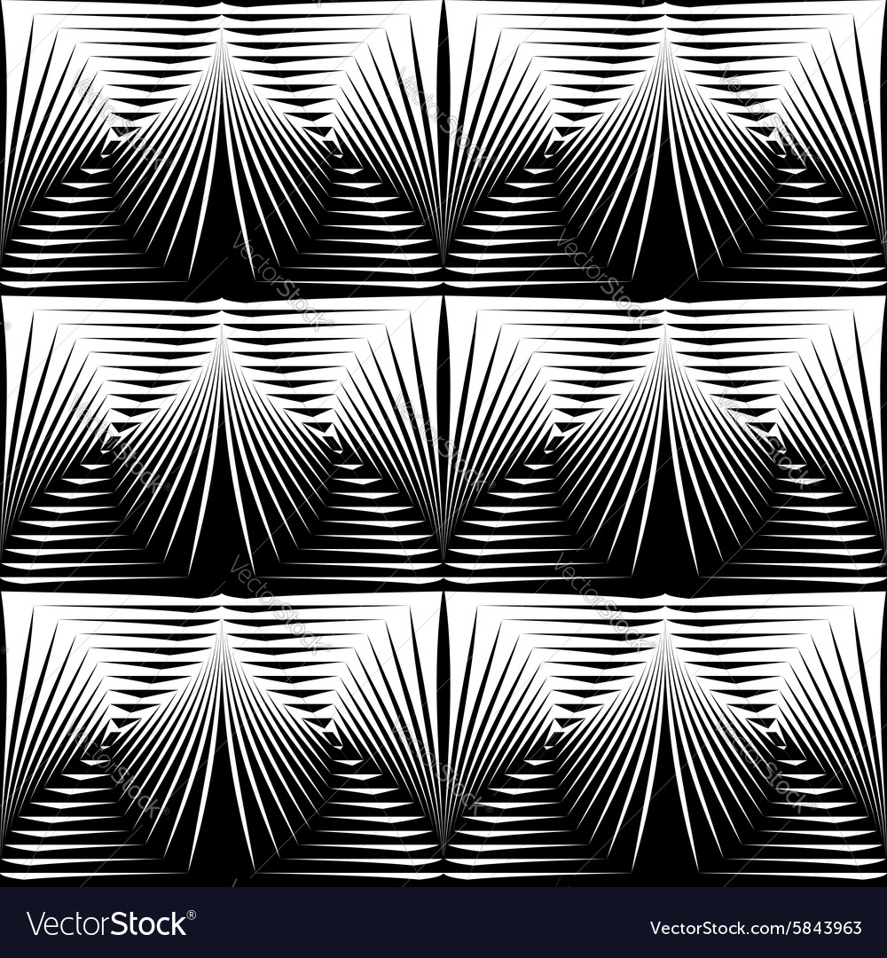 Design seamless monochrome shell pattern Vector Image