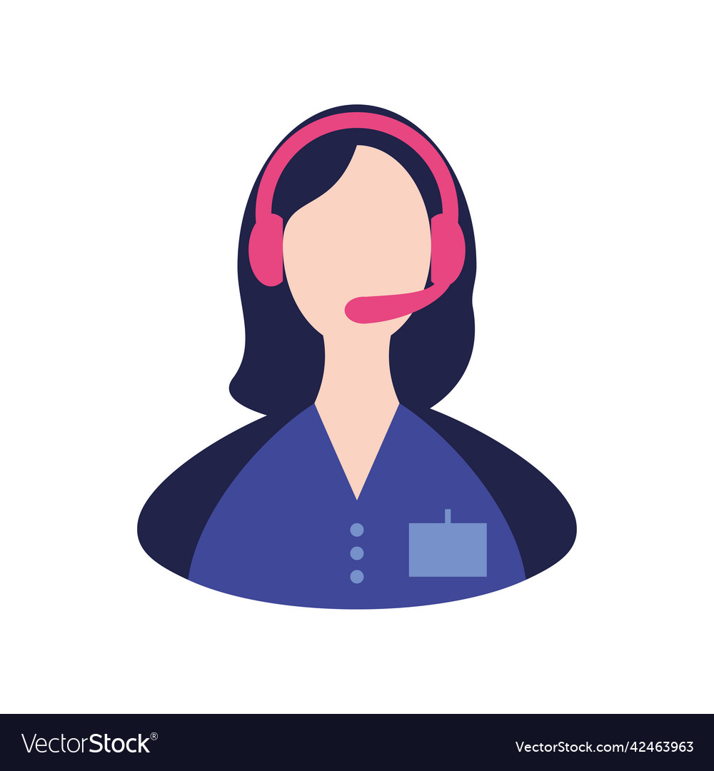 Female operator call center