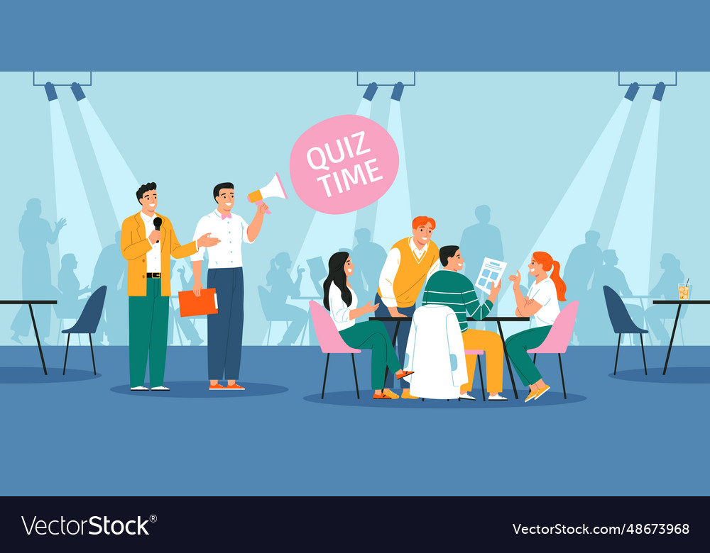 Quiz Flat Royalty Free Vector Image Vectorstock Quiz Flat Royalty Free Vector Image Vectorstock