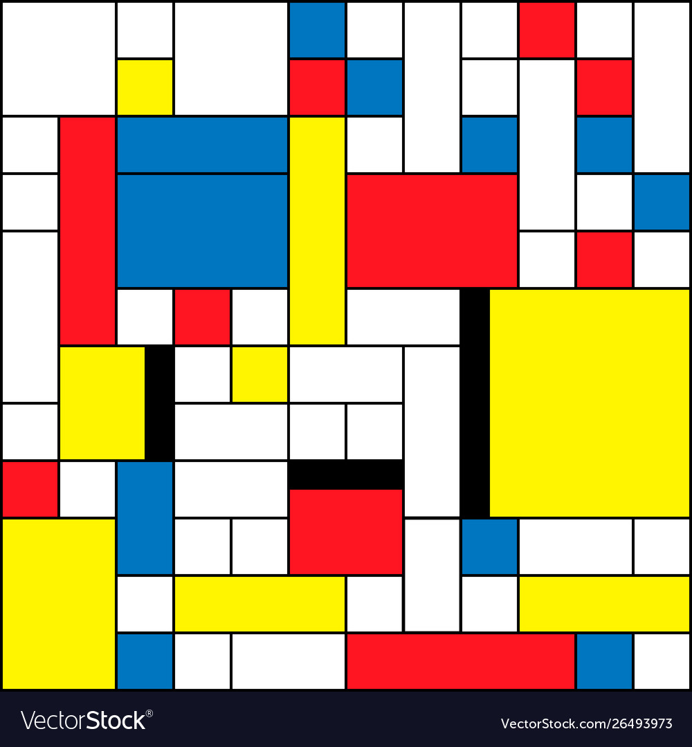 Abstract polygonal background with rectangular Vector Image