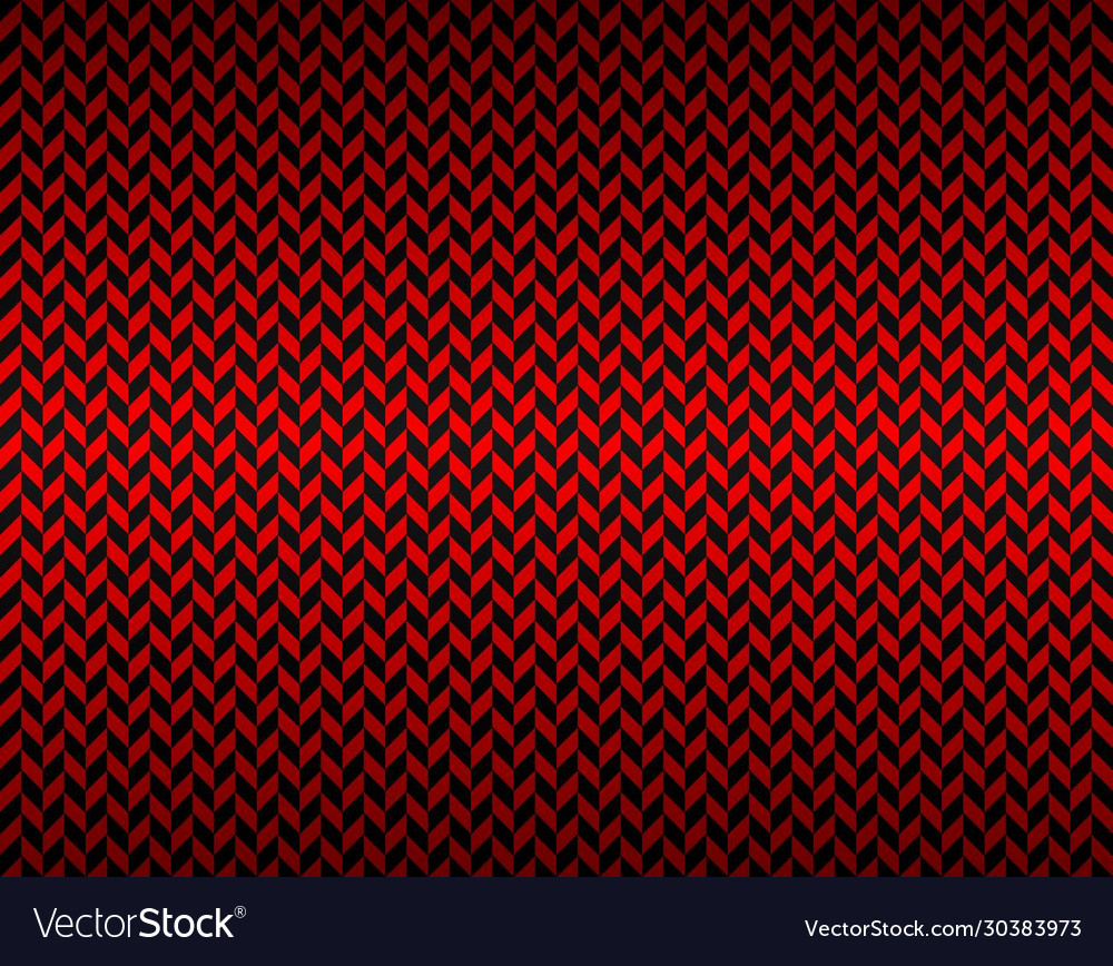 Abstract shape pattern red black design