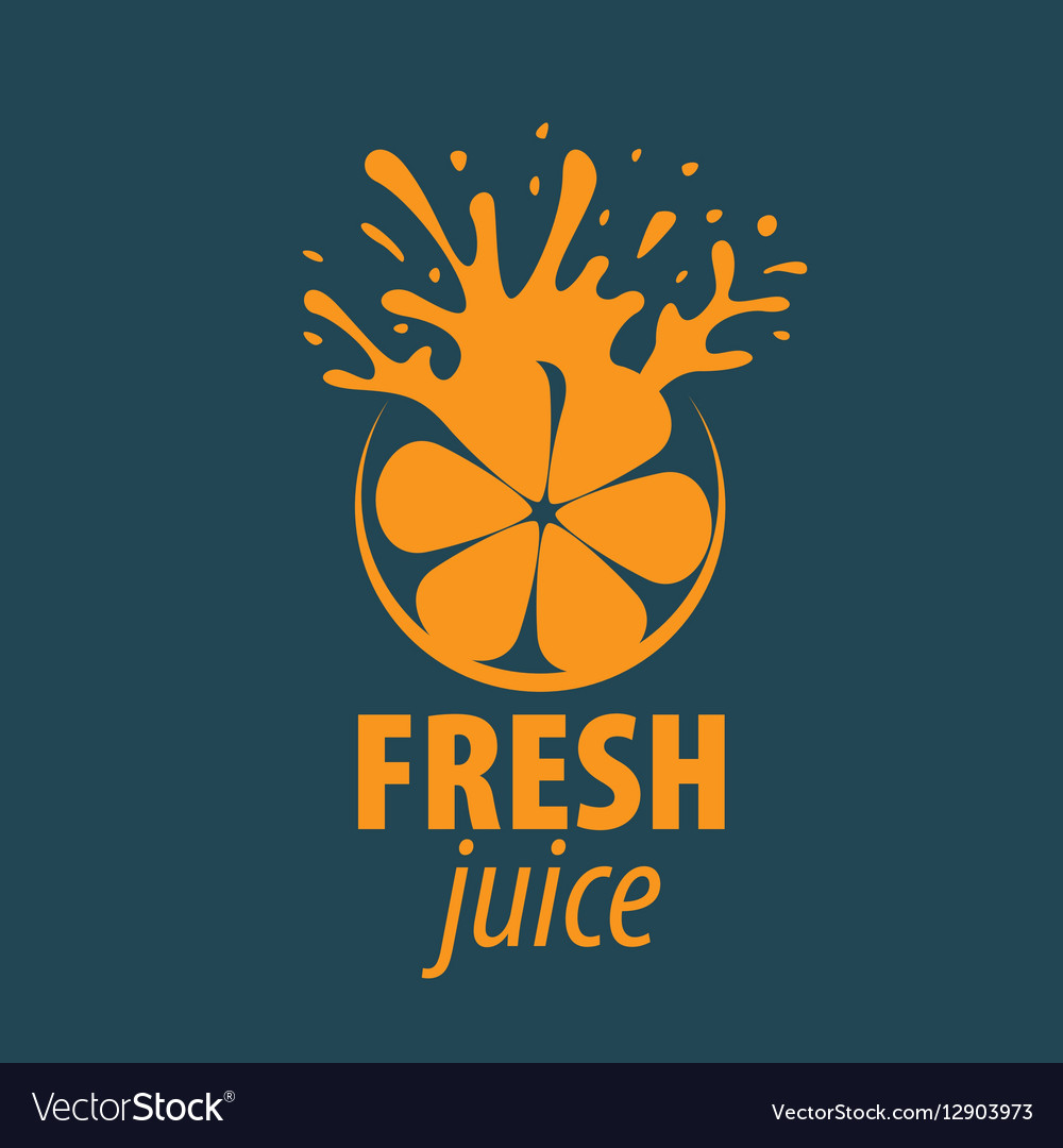 Juice splash sign Royalty Free Vector Image - VectorStock