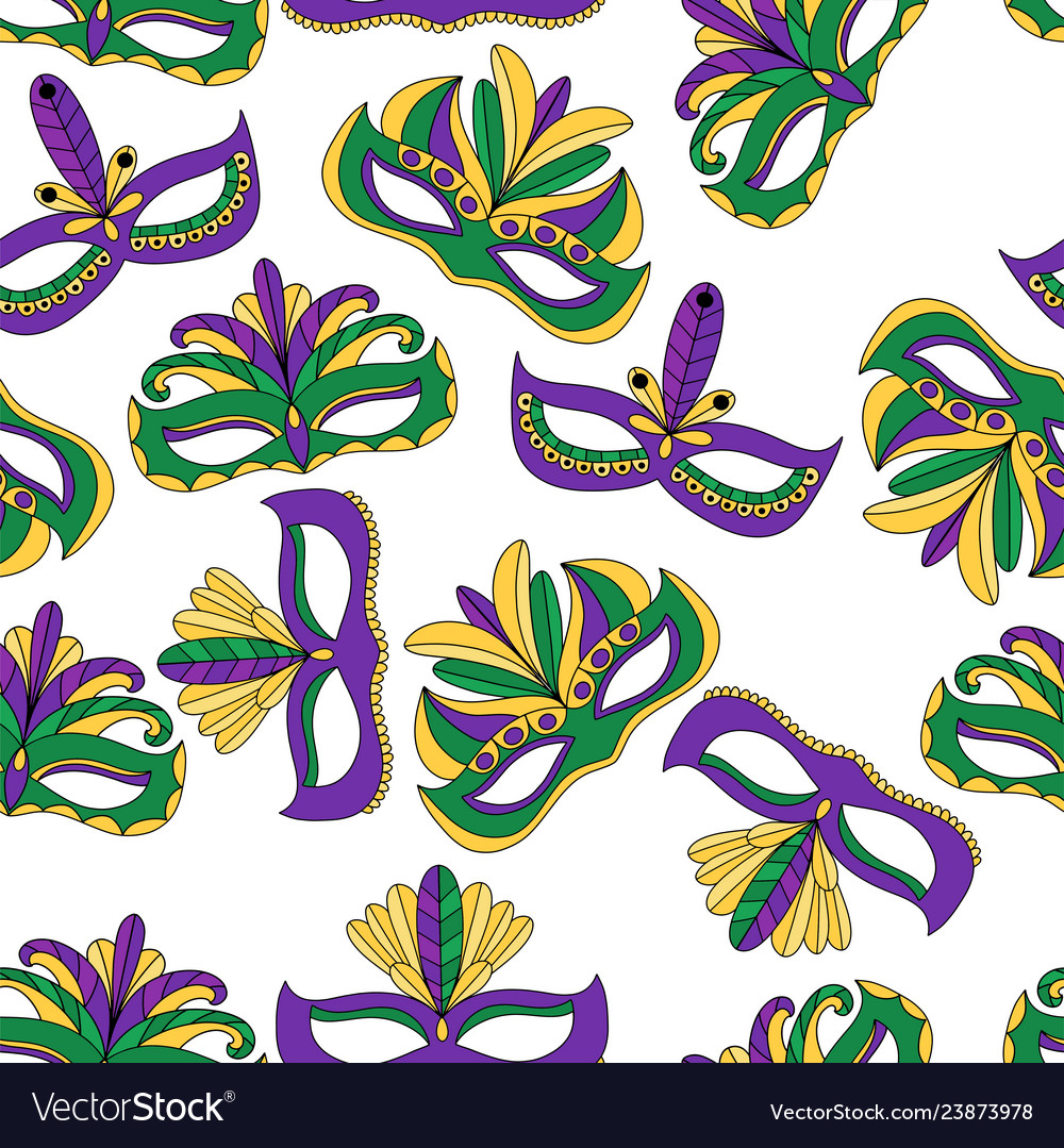 Eps10 for mardi gras carnival Royalty Free Vector Image