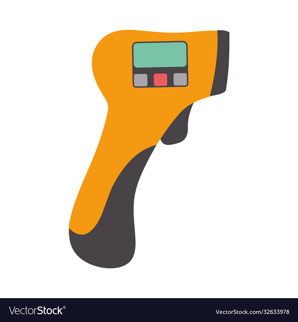 Isolated thermometer gun design