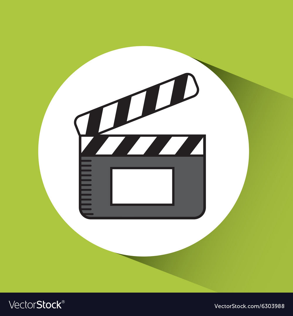 Movie Icon Design Royalty Free Vector Image - Vectorstock