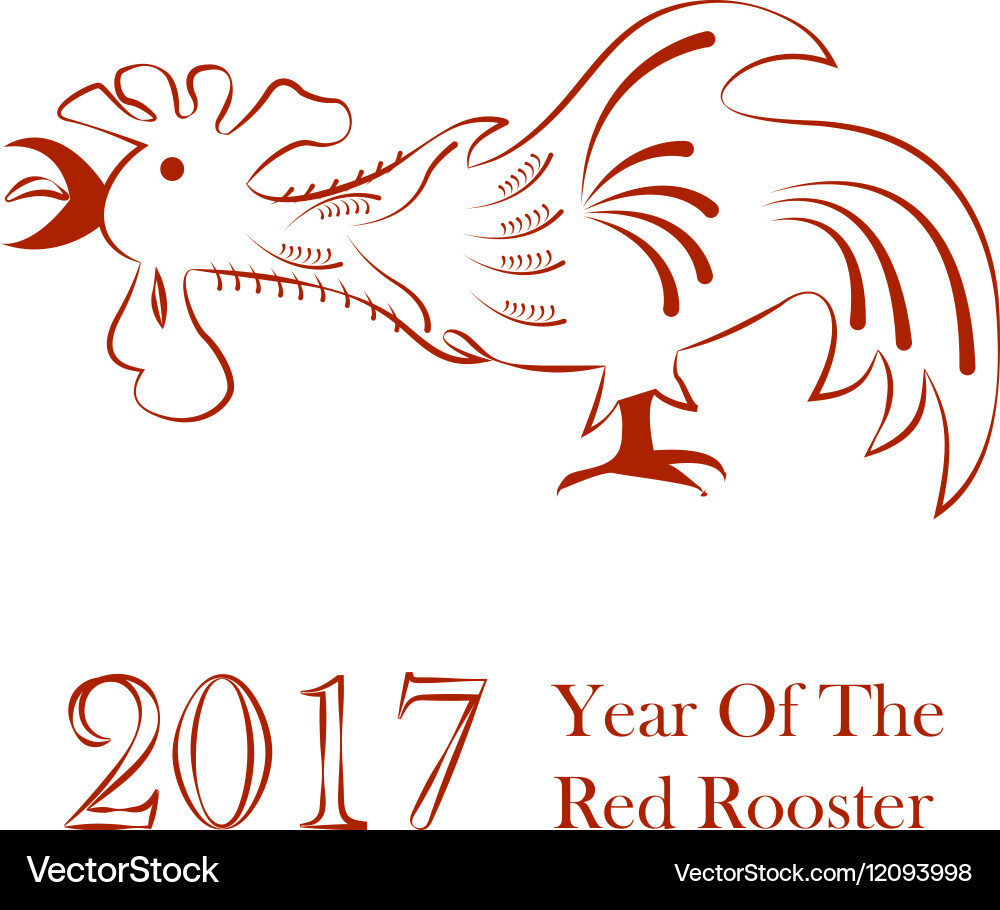 Update Roster Vector Image Rooster Royalty Free Vector Image - VectorStock