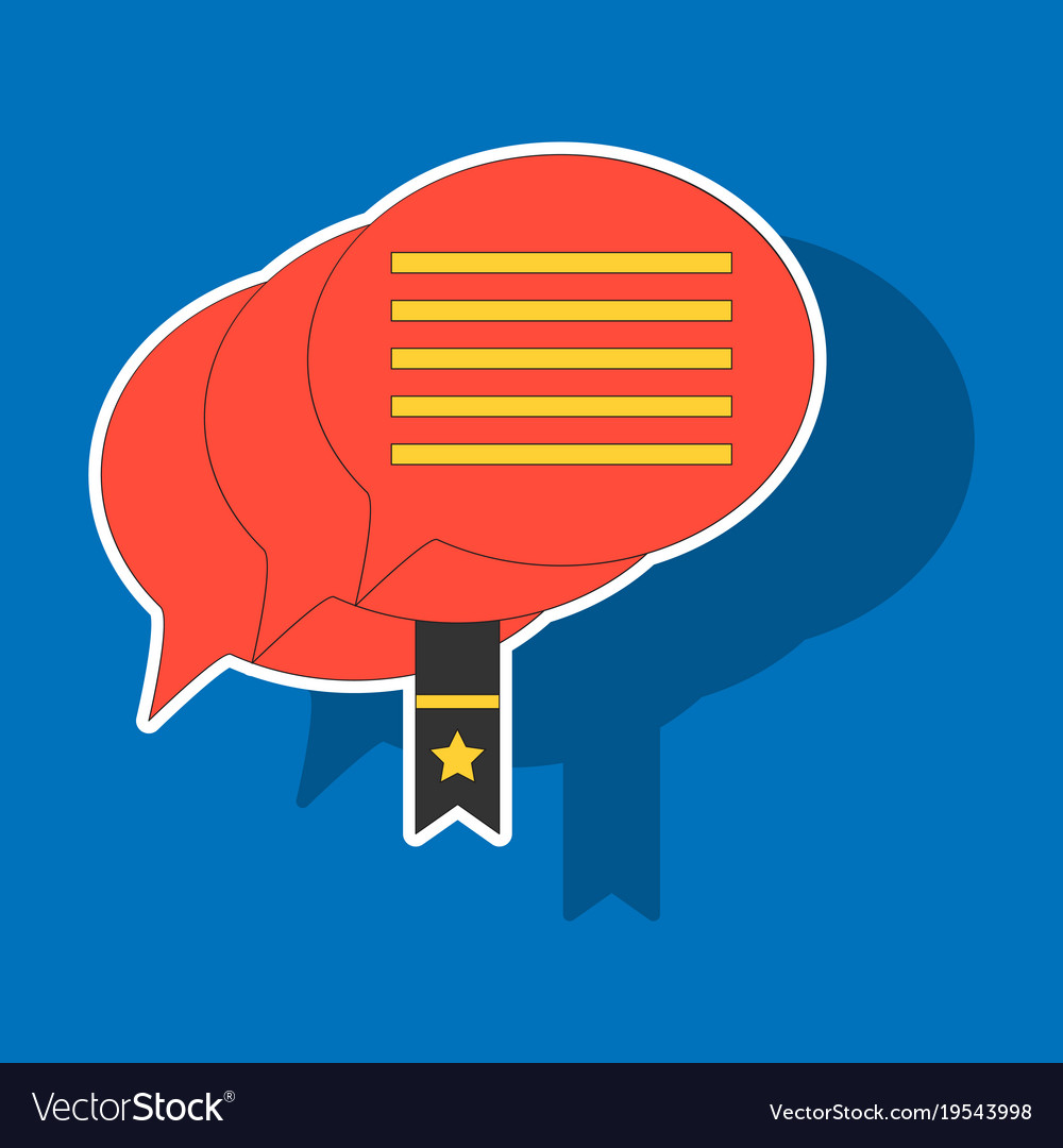 Sticker Zip File Notebook And Email With File Vector Image
