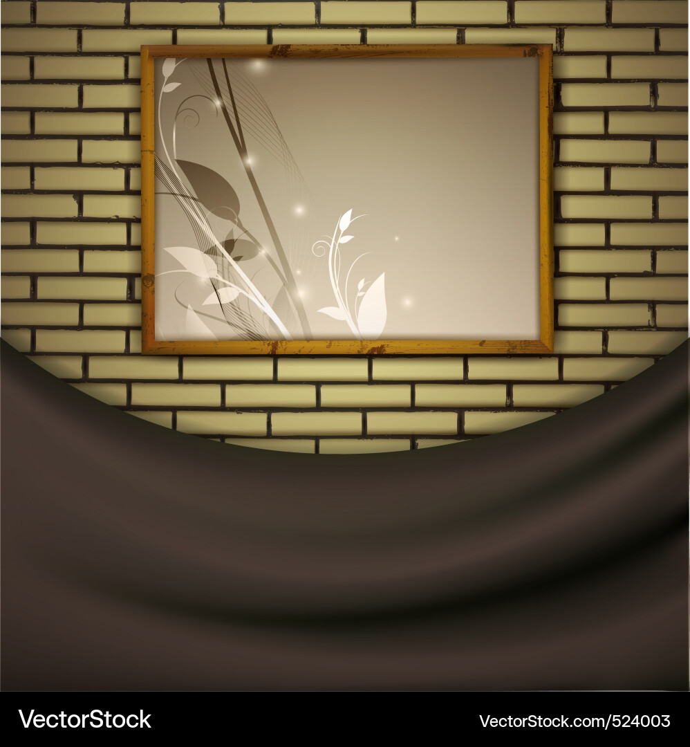 Brick wall Royalty Free Vector Image - VectorStock