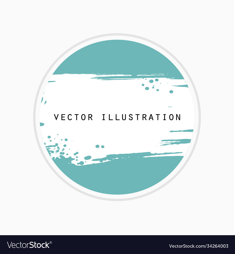 Grunge stamp mockup distressed ink style circle