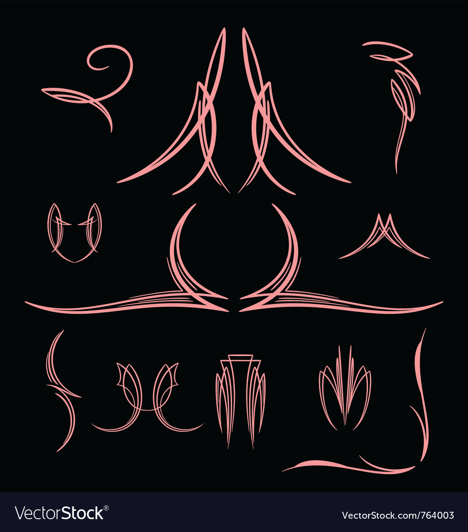 Pinstripe-036 Royalty Free Vector Image - VectorStock