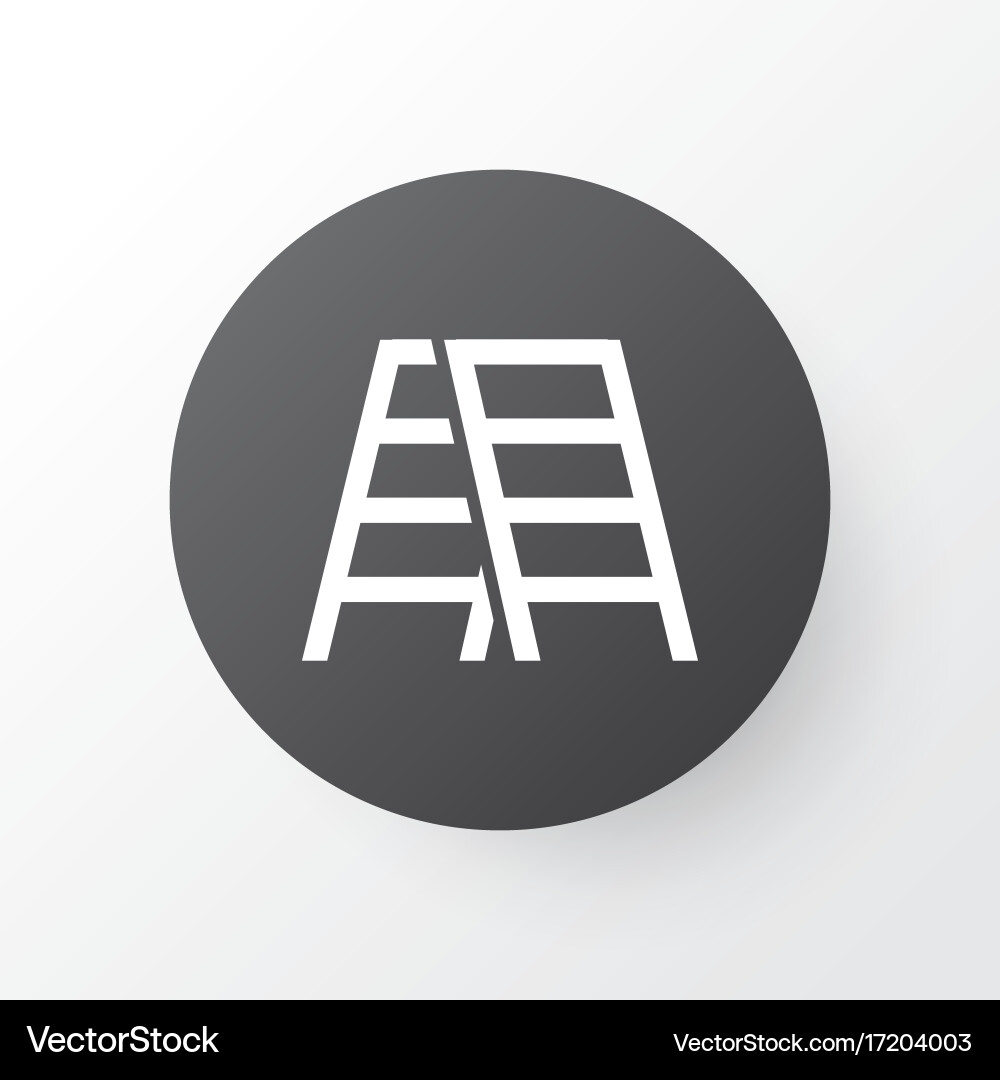 Stepladder Icon Symbol Premium Quality Isolated Vector Image