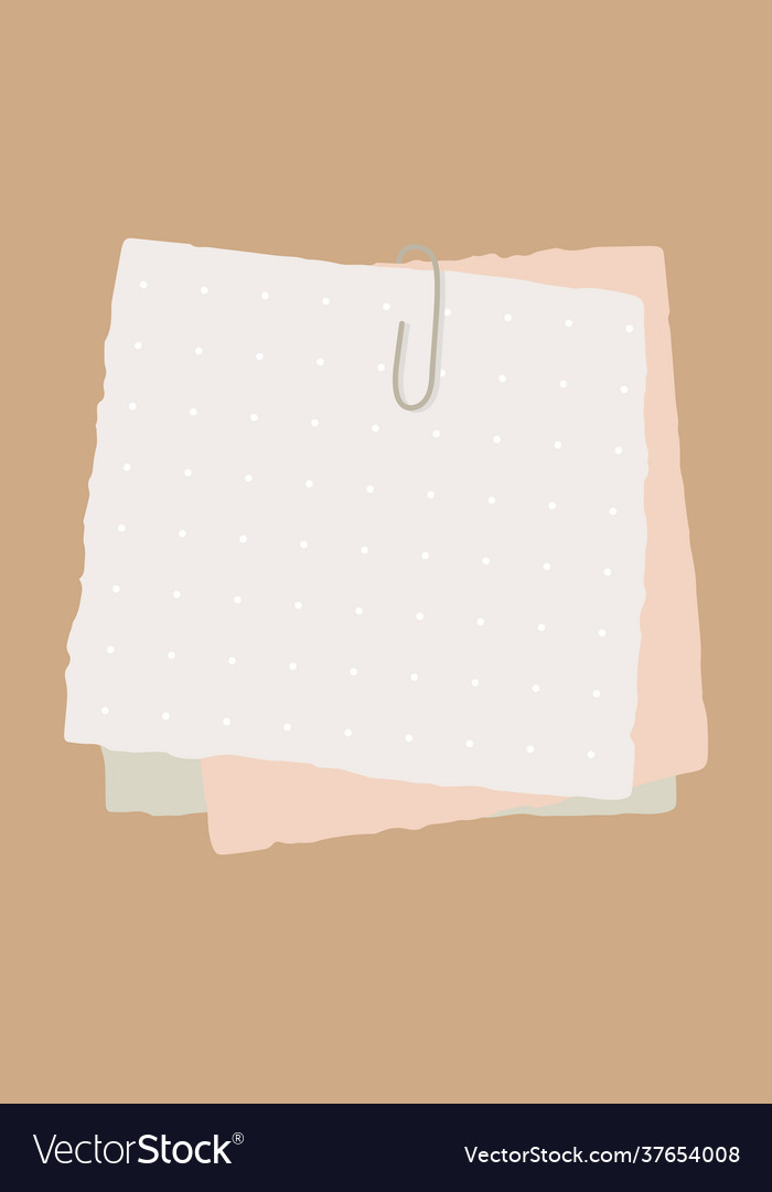Paper notes background Royalty Free Vector Image