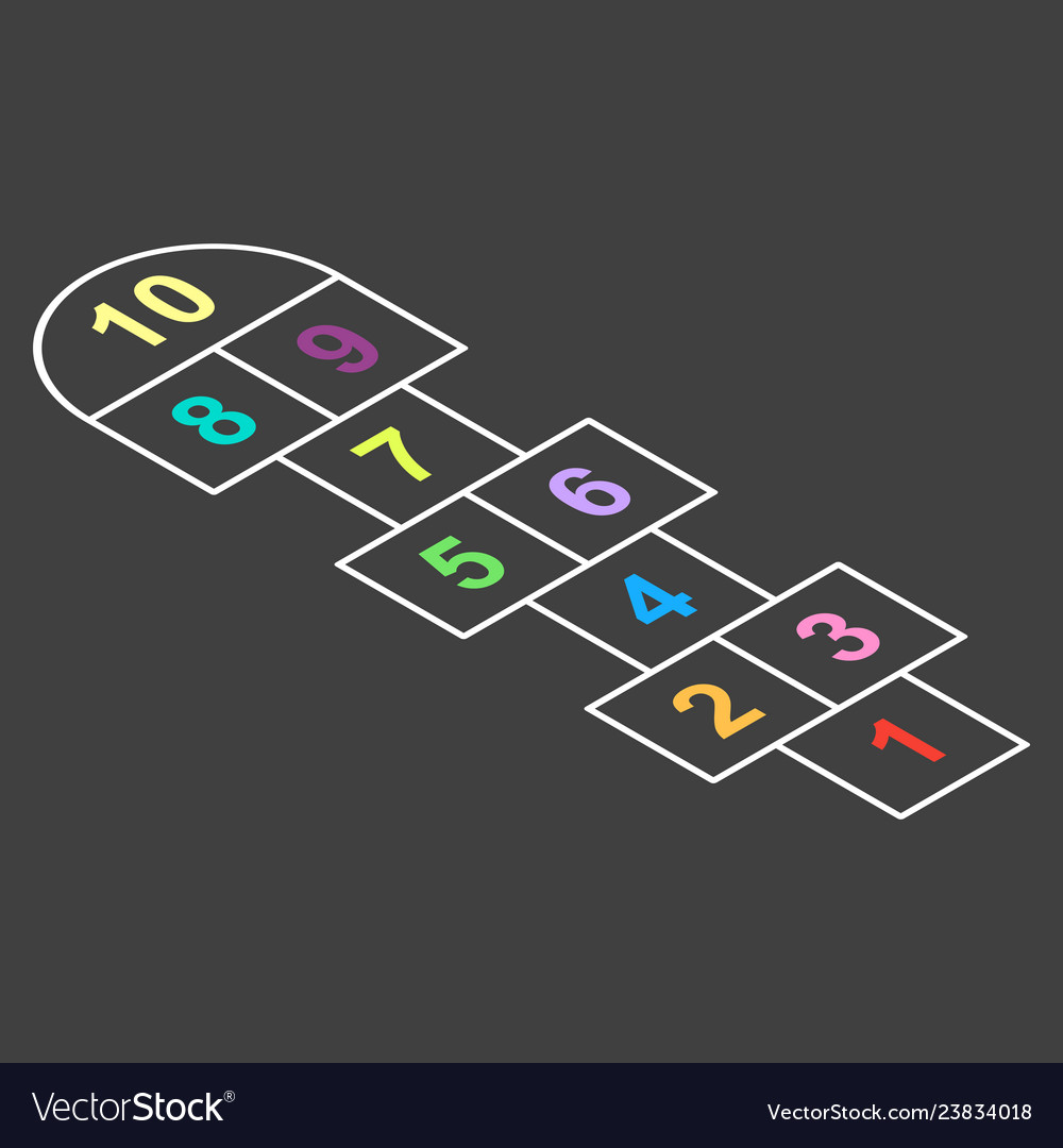 32+ Hopscotch Game Images PNG