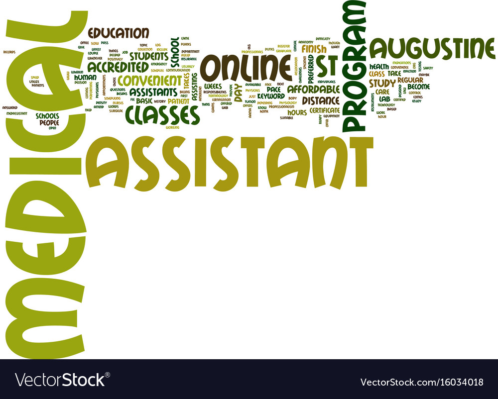 medical assistant class text background word free medical assistant certification