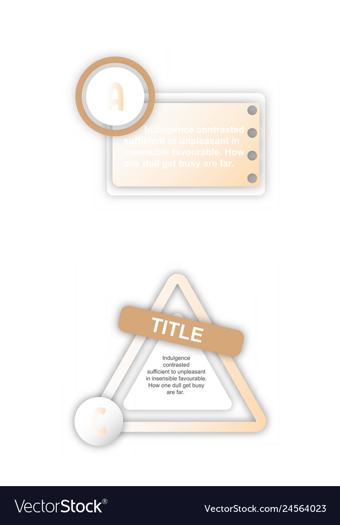 Abstraktes Papier Infografik intern und extern