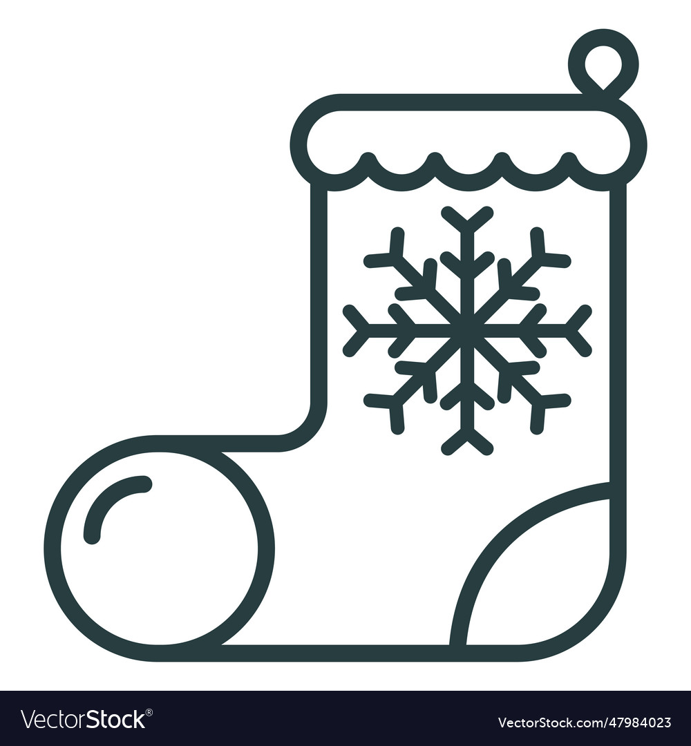 Christmas boot icon