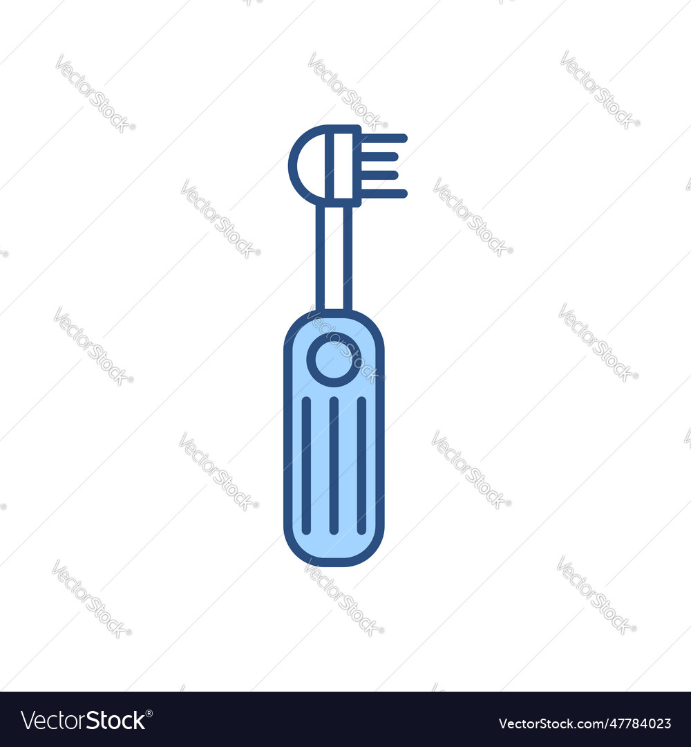 Electric toothbrush icon