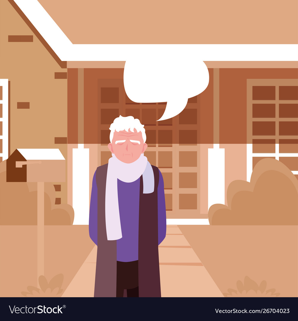 Happy grandparents day flat design