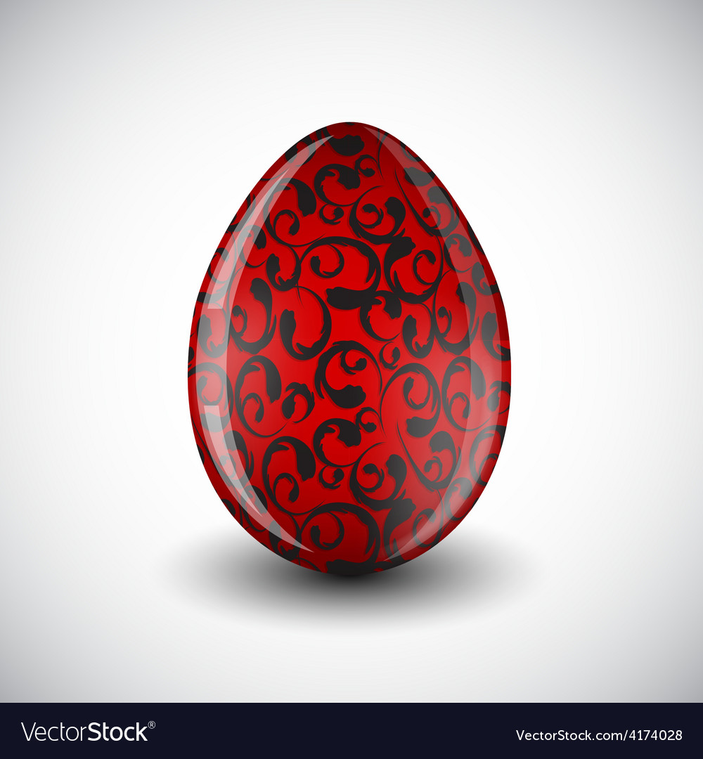 Beautiful easter egg