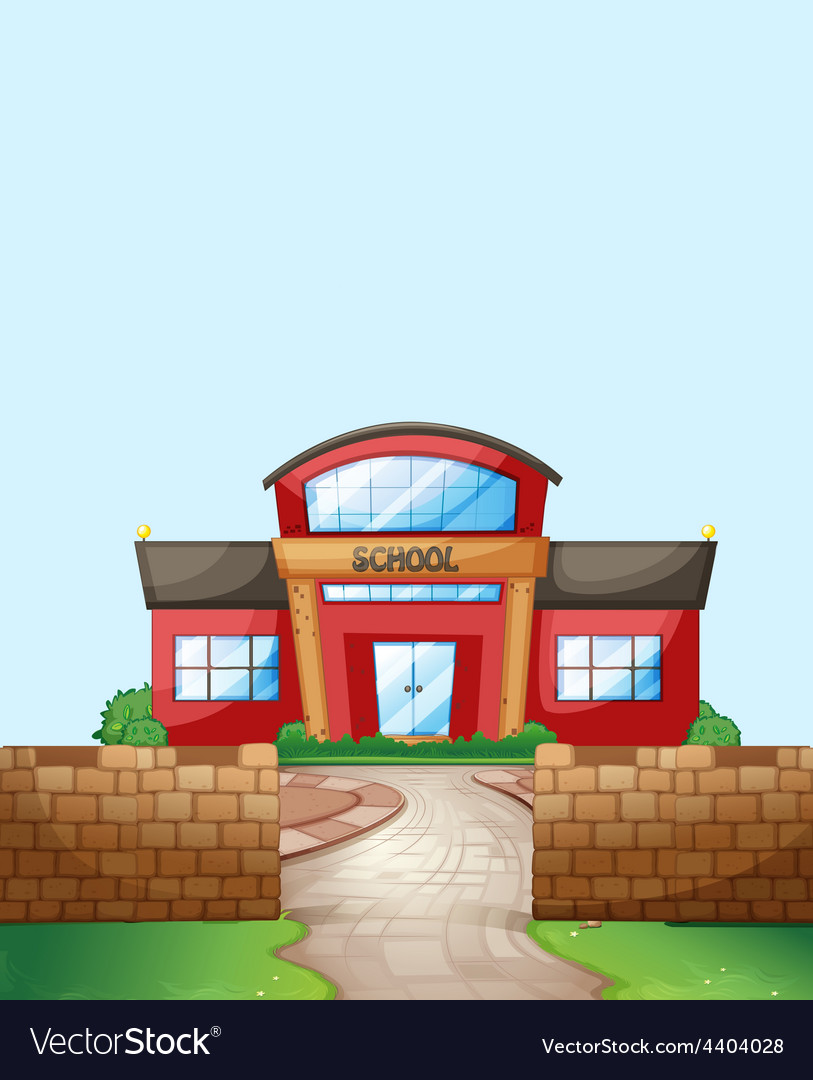 School Royalty Free Vector Image - VectorStock