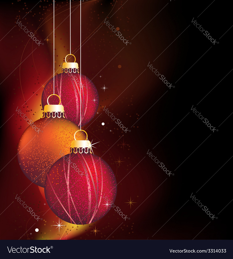 Glowing christmas background