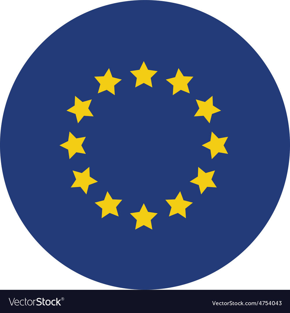 Download European Union flag Royalty Free Vector Image - VectorStock