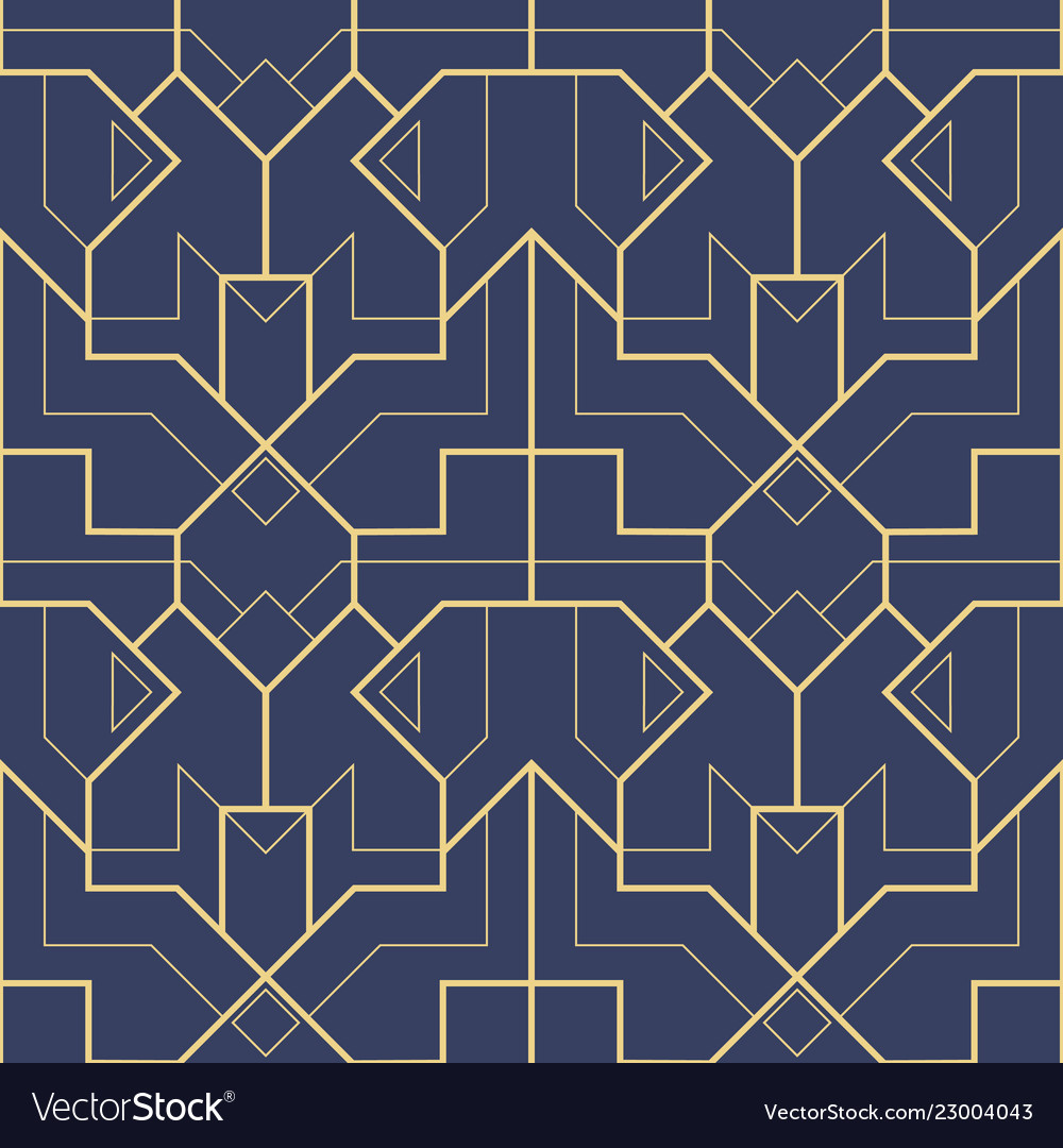 Modern geometric tiles pattern Royalty Free Vector Image