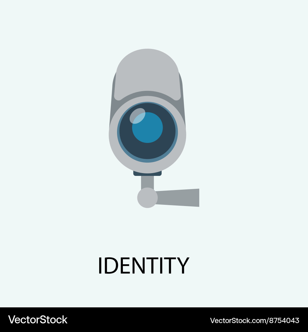Security camera icon Royalty Free Vector Image