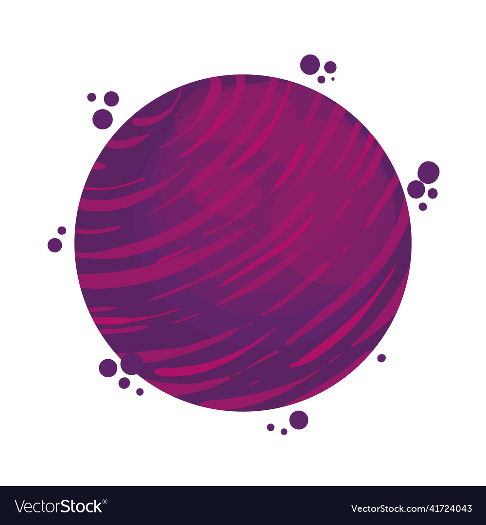 Violet planet design