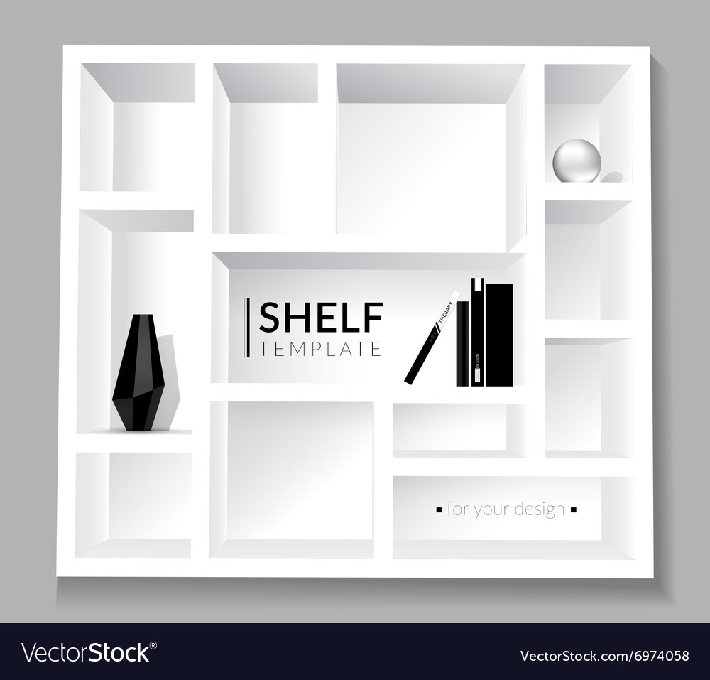 Shelf template