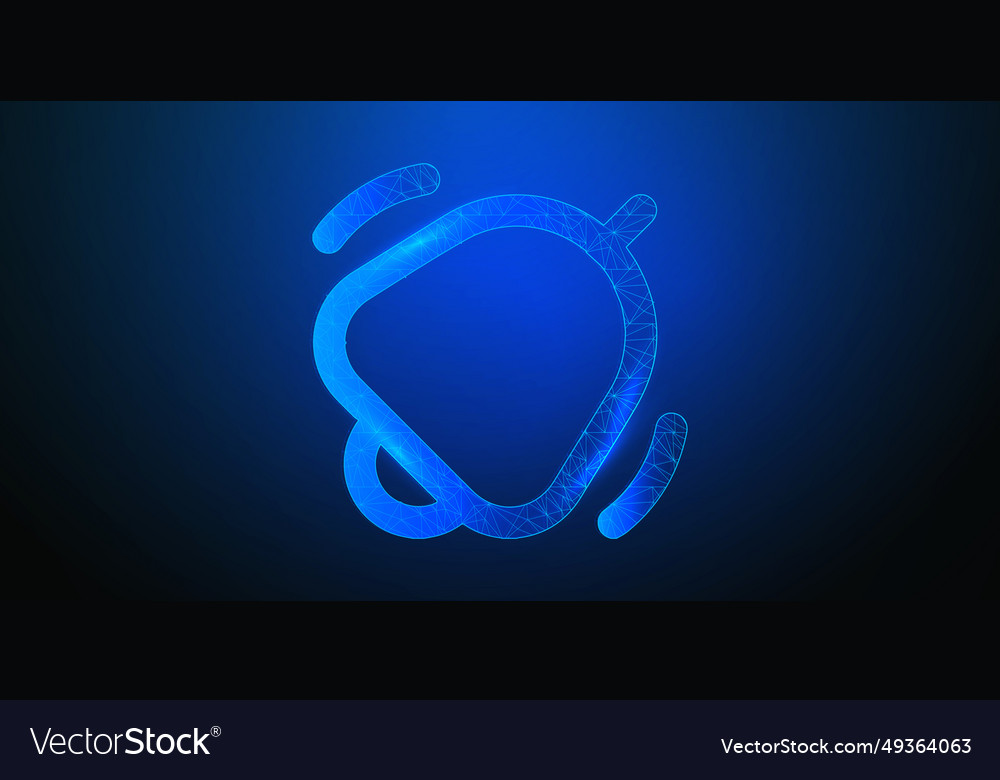 Abstract grow symbol digital transformation Vector Image