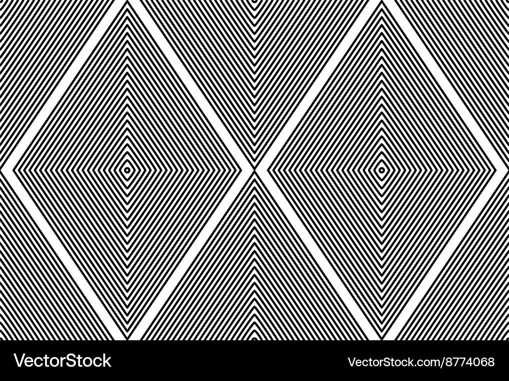 Black and white abstract seamless pattern Vector Image