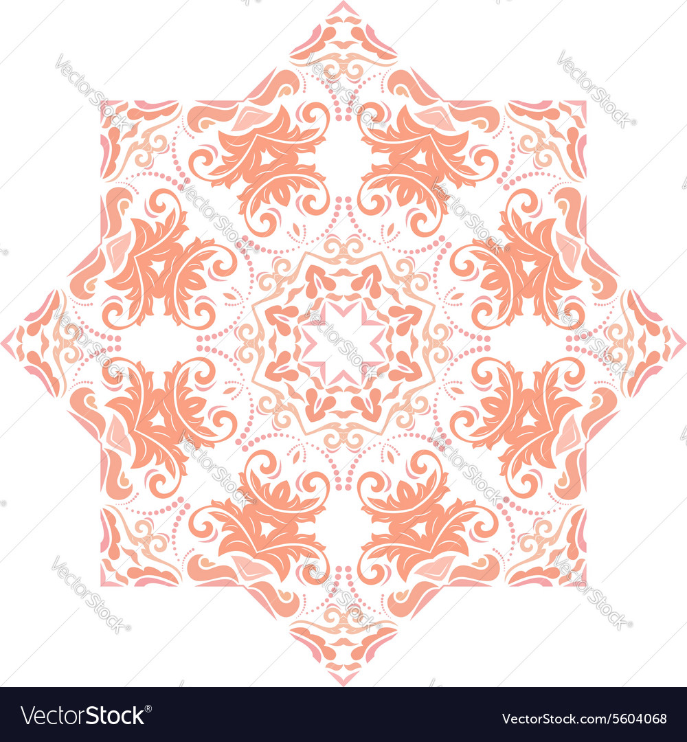 Oriental abstract pattern